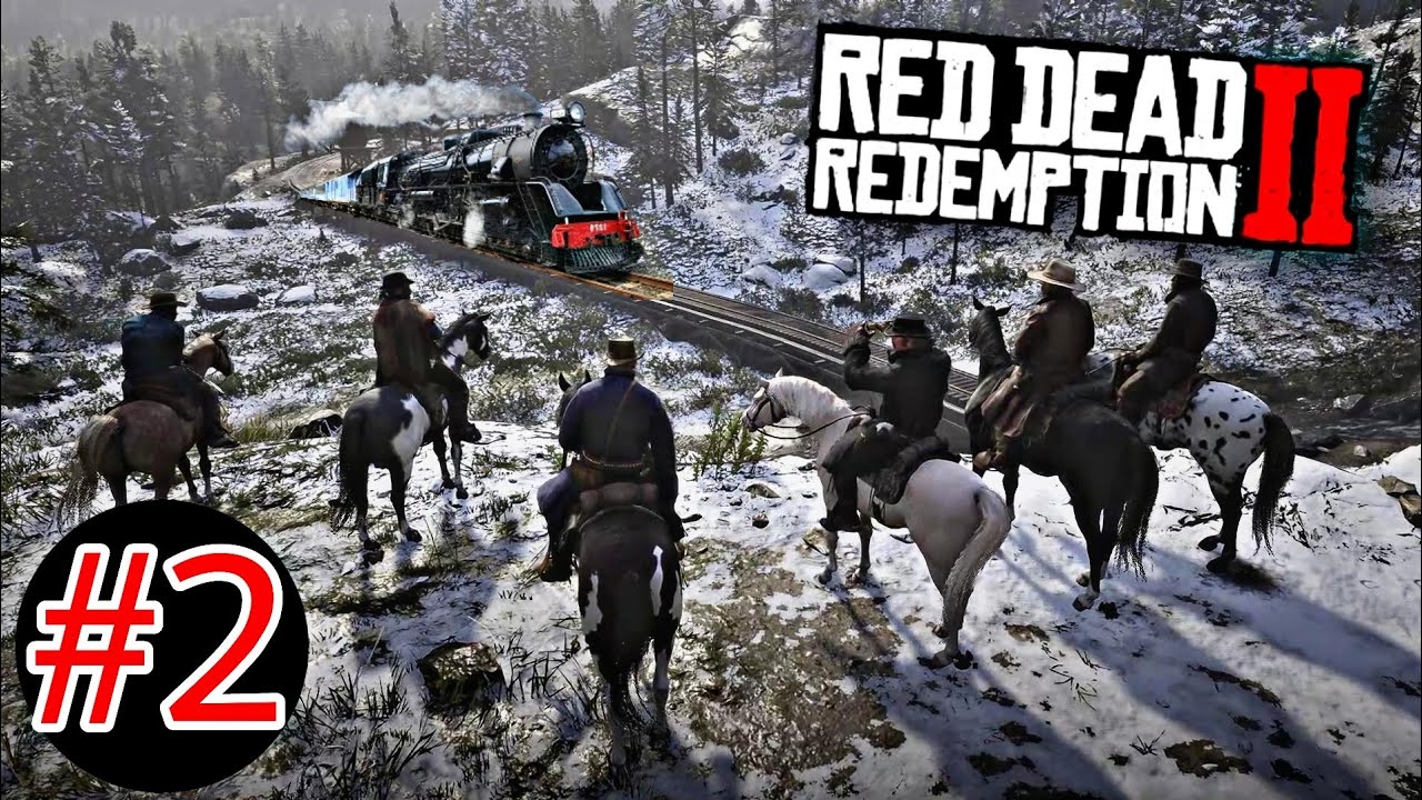 Robbing The Train | Part #2 | Red Dead Redemption 2 Walkthrough | RTX ...