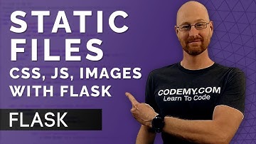 How to Use CSS Javascript and Images With Flask Static Files - Flask Fridays #7