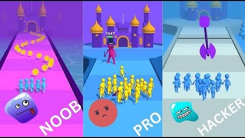 NOOB vs PRO vs HACKER 3 - Join Clash 3D