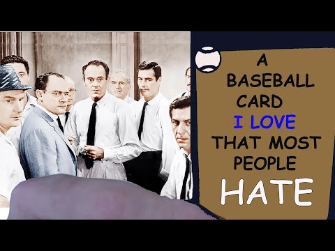A Baseball Card I Love that most people Hate - Baseball Card Theater