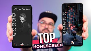 HOMESCREEN INCRÍVEL COM A NOVA LAUNCHER - seu smartphone personalizado #27 #Joker