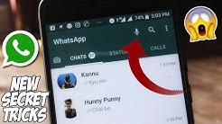 8 SECRET HIDDEN New WhatsApp Tricks NOBODY KNOWS! 2018 Latest WhatsApp Hidden Features - Durasi: 7.32. 