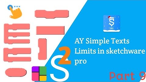 AY Simple Texts Limits in sketchware pro