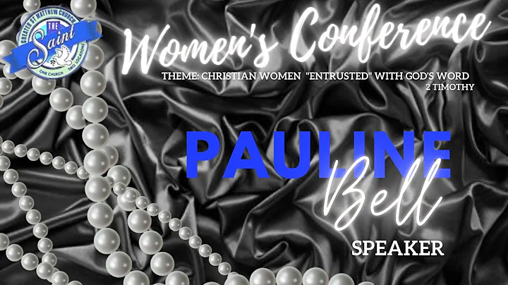 1st Speaker Pauline Bell (Womens Conference)