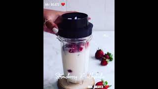 Colourfull strawberry 🍓 Milkshake lovers😍🍦Tamil whatsapp status MHbeatz ❤