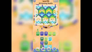 Colony Flow level 216 walkthrough solution gameplay 