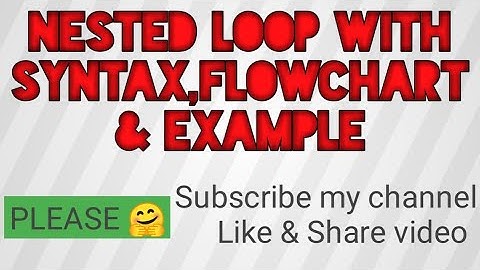 BS(hons) Computer classes ||| C++ Language ||| Lecture#54 ||| Nested loop with syntax & flowchart