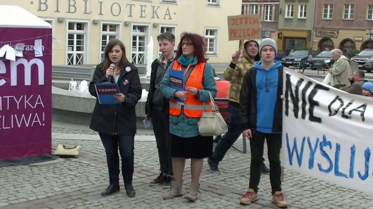 video to gif OLSZTYN24: Protest przeciw wprowadzeniu całkowitego zakazu aborcji