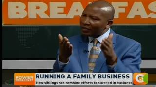 Power Breakfast Interview : Running a family business