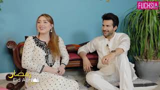 Momina Iqbal & Adeel Chaudhary On Roza Kushayi & Ghaata | FUCHSIA Exclusive | Pre Release