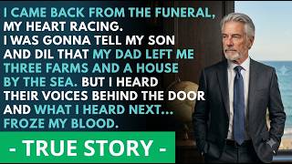 After the Funeral, I Told My Son and DIL, “I Inherited Three Farms!” — They Froze