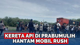 Download lagu 🔴DETIK-DETIK Kereta Api Tabrak Mobil Rush di Perlintasan Prabumulih, Alumni Unsri Tewas