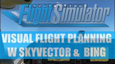[MSFS] GEBRUIK VAN DE GRATIS Skyvector Flight Planning-website | Luchthaveninfo | Hoogtes | SID, ...