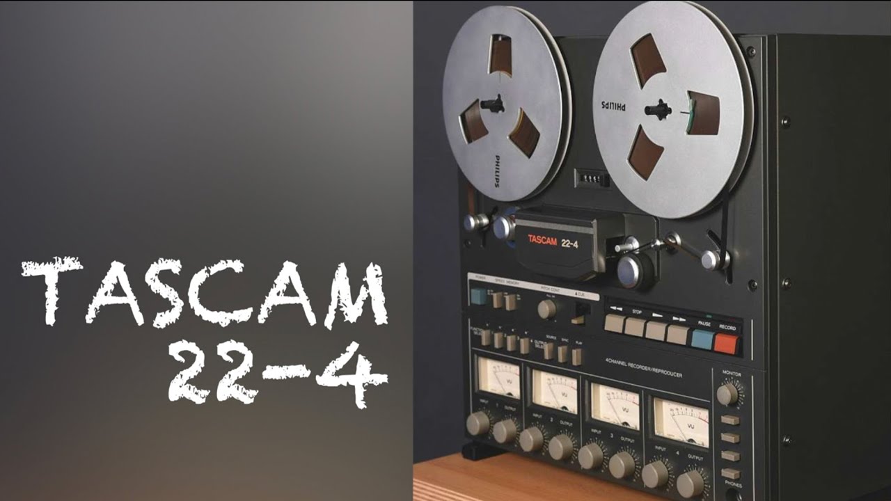 Unleashing the Magic of Analog Sound with a Tascam 22-4 Reel Tape