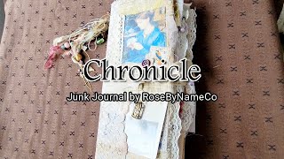 Chronicle Vintage Tall Junk Journal by RoseByNameCo