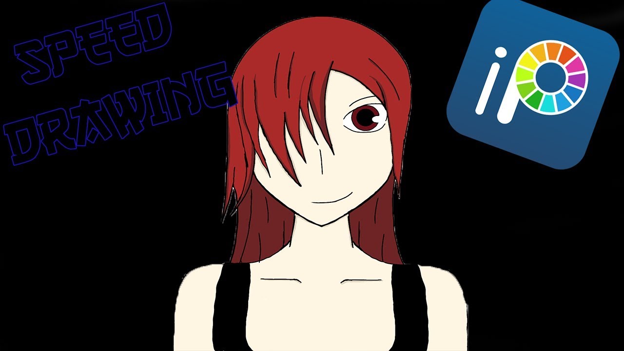 Speed Drawing on ibis paint X - YouTube