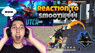 Reaction to Smooth 444 🍷🗿 Honest Reaction 💯 | Mehdix Free Fire