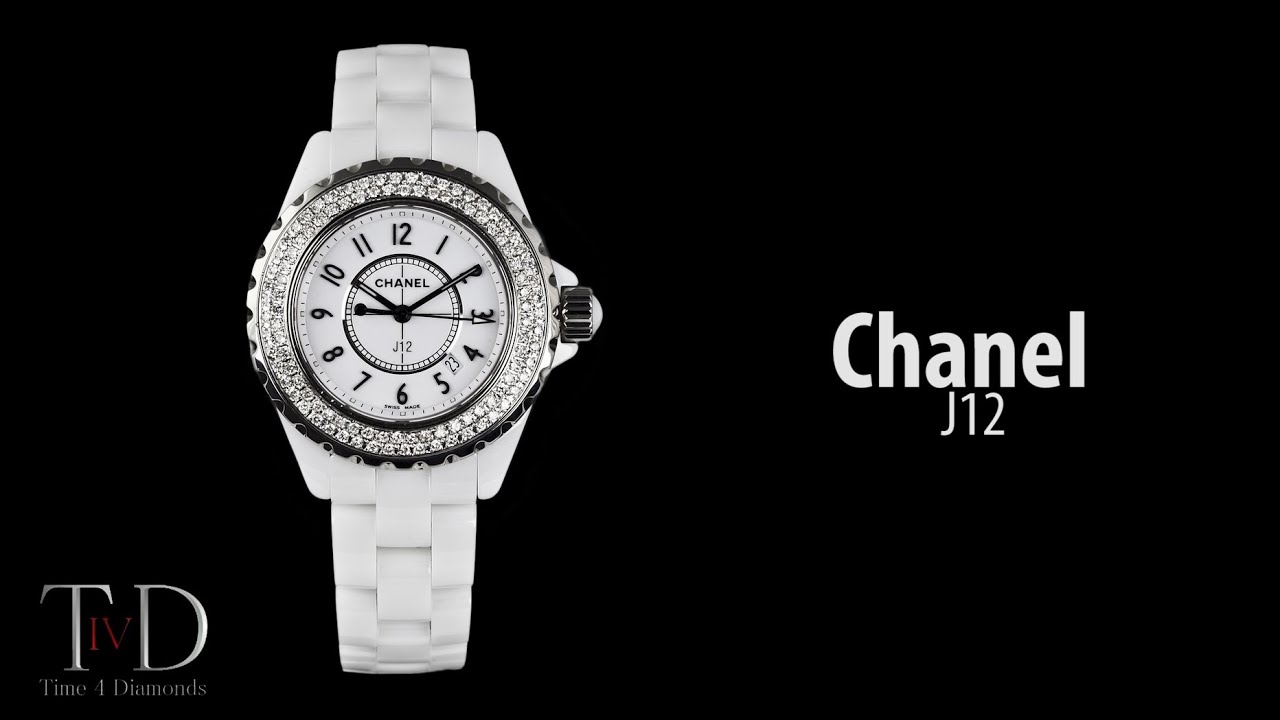Chanel J12 Round Brilliant Diamonds 33mm Quartz in white ceramic (T4D) watch  review 