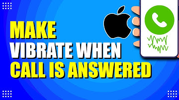 How To Make iPhone Vibrate When Call Is Answered (Setup Guide)