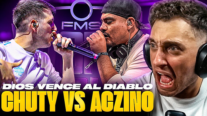 TU NOVIA BARS 😯 BLON REACCIONA A ACZINO VS CHUTY EN FMS WORLD SERIES