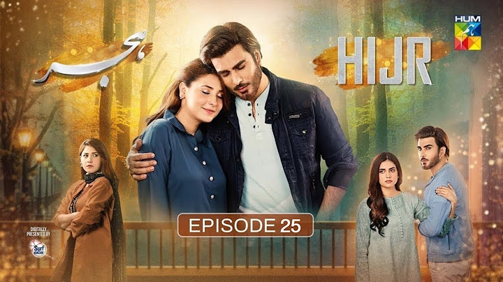 Hijr - Last Episode 25 [CC] - 27th June 2025 - Imran Abbas & Hina Altaf - Har Pal Entertainment