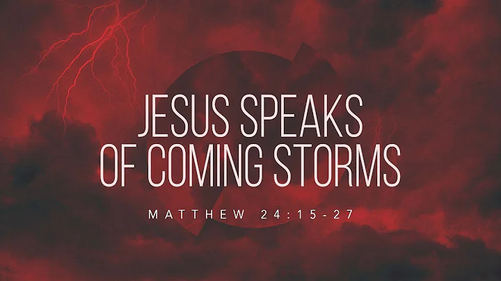 03/30/22 - Jesus Speaks of Coming Storms - Lead Pa...