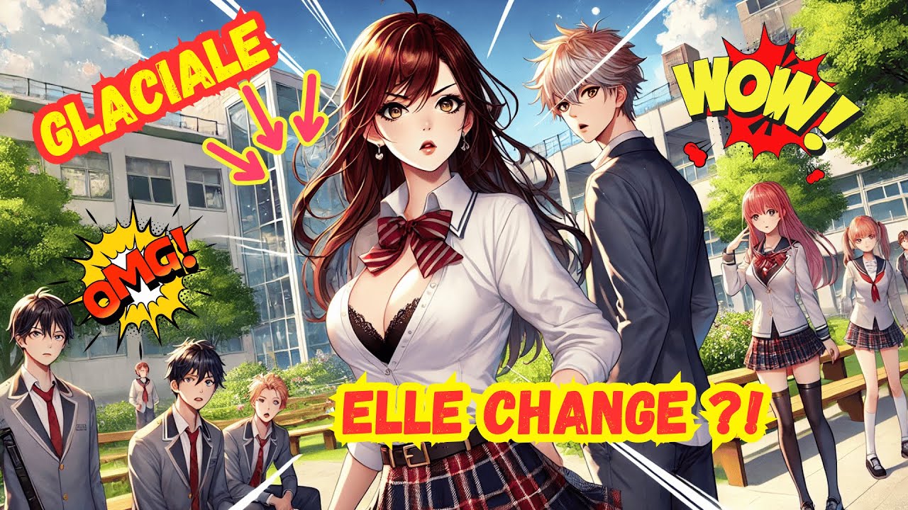 💥 Manhwa Romance Lycée: Une Beauté Glaciale Devient une Tsundere Adorable - Manhwa Résumé