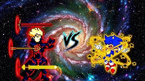 Alter Gilgamesh V3 OP VS Sonic Chaos V4 JVL OP (all form) in Jump Force Mugen