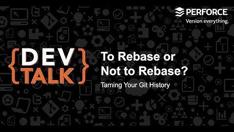 To Rebase or Not to Rebase: Taming Your Git History
