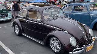VW show at Irwindale Speedway bug in event 2 of 2 cars and camping adventure