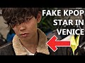 FAKE KPOP CELEBRITY PRANK IN VENICE