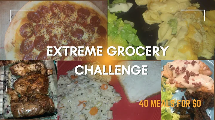 PANTRY & FREEZER CLEAN OUT || SPEND ZERO ON 40 MEA...
