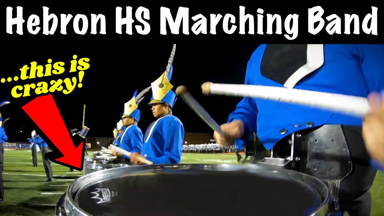 Hebron hs marching band 2022