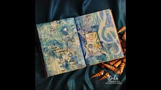 Mixed Media Art Journal - Sing ur own song - Nomadic Soul Diaries