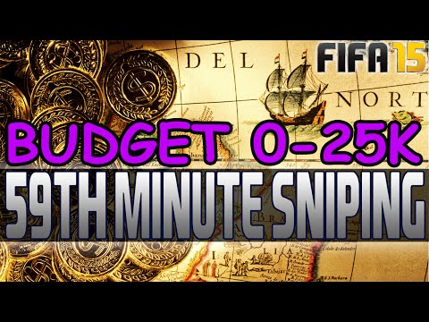 HOW TO MAKE COINS ON FIFA 15 | 59TH MINUTE SNIPING TECHNIQUE | NO PAGE SCROLLING METHOD!