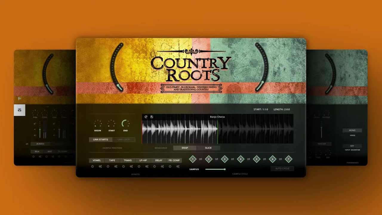 COUNTRY ROOTS KONTAKT | Traditional Country Guitar Library for Music Production
