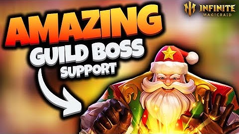 [Infinite Magicraid] Nicholas AMAZING Support vs Guild Boss