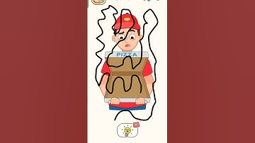 Dop (draw one part) level-19 pizza in space #shorts #youtubeshorts #dop2 #games