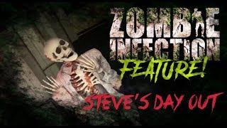 Feature: Skeleton Steve's day out