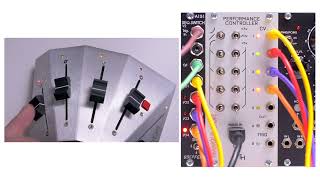 Eurorack Modular Synth Sequencer with the Wangulator