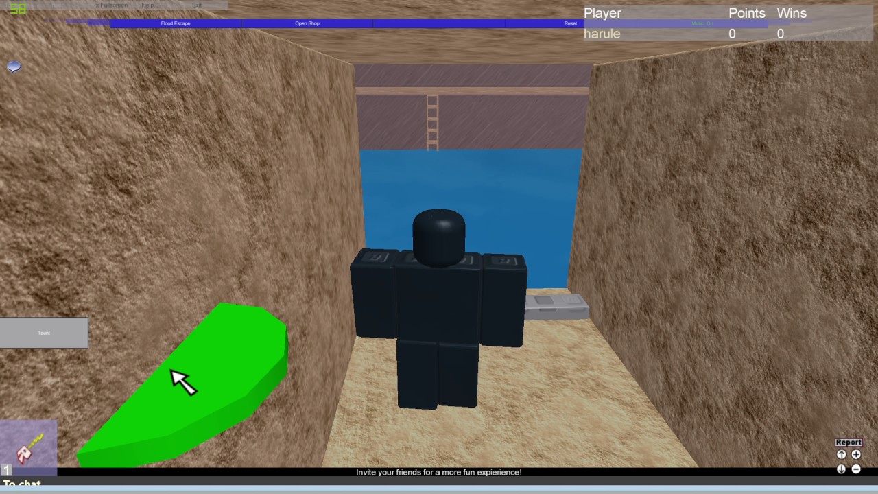 Flood Escape Gameplay But Its 2010 Youtube - roblox flood escape how to get 50 points to win this badge youtube