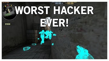 WORST HACKER EVER! (CS:GO Overwatch)