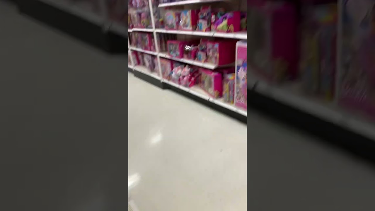 Extinct toy aisle at Target!