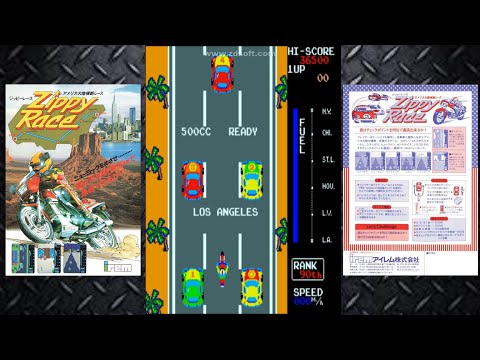 Zippy Race アーケードゲーム パンフレット チラシ Zippy Race アーケードゲーム パンフレット チラシ ジッピー