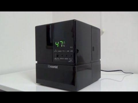 【加湿器・三菱重工】roomist SHE35JD-K [漆黒]使用感、静音性etc...