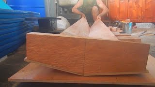 Making Kayaks 002 Twisting Plywood by Jaimie Stuff 3,882 views 1 month ago 14 minutes, 32 seconds