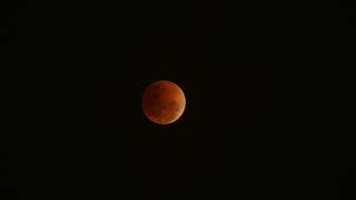 Super blue blood moon viewed from Singapore