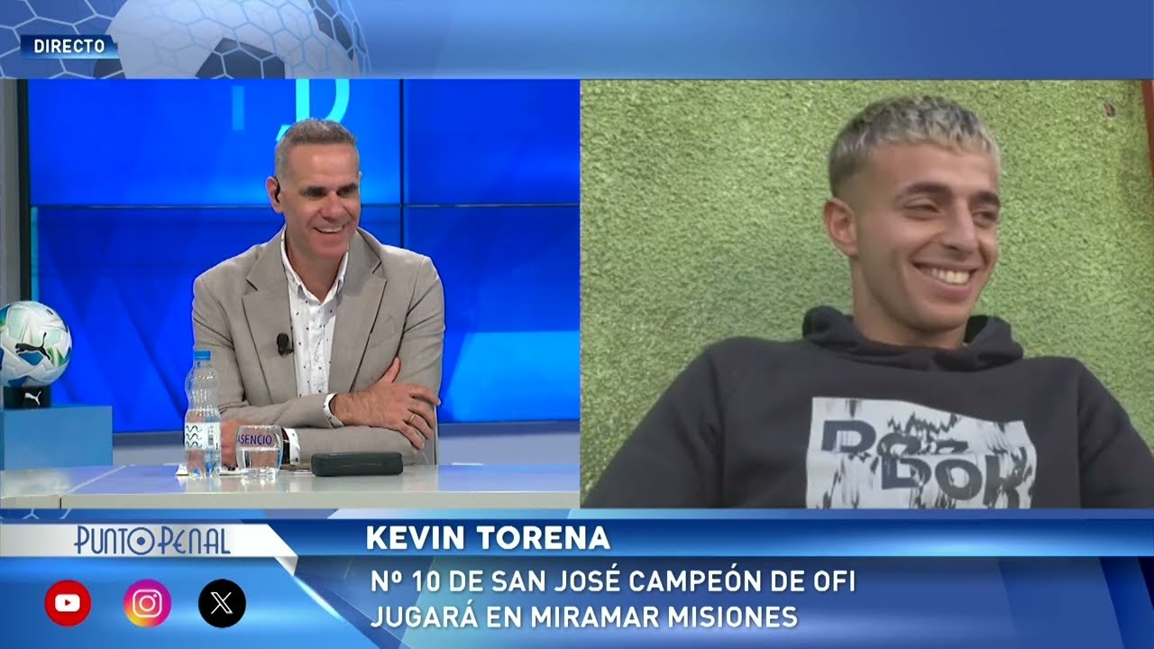 Kevin Torena la rompe en el interior y jugará en Miramar