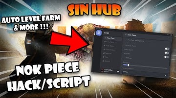 Roblox Nok Piece Hack/Script AUTO LEVEL FARM, AUTO FARM BOSS, TELEPORT ISLANDS/NPCS & MORE!!!!