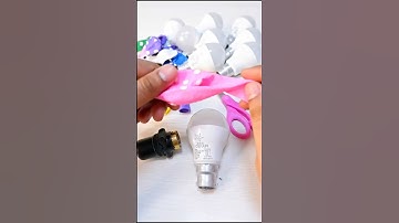 Colorful LED Bulbs | Awesome New Decoration Idea 2021 😍👌